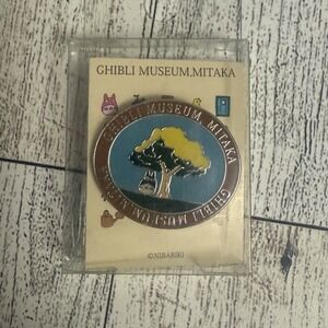 Japan Ghibli Museum Mitaka Exclusive Pin Badge My Neighbor Totoro Logo Tree‎